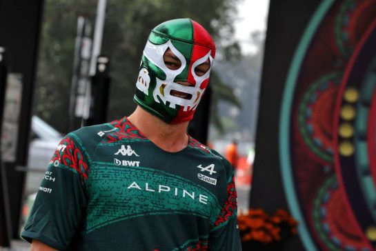 Pierre Gasly (FRA) Alpine F1 Team.
29.10.2023. Formula 1 World Championship, Rd 20, Mexican Grand Prix, Mexico City, Mexico, Race Day.
- www.xpbimages.com, EMail: requests@xpbimages.com © Copyright: Moy / XPB Images