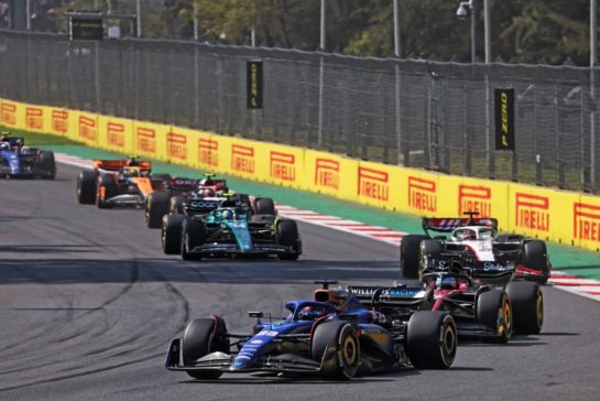 Alexander Albon (THA) Williams Racing FW45.
29.10.2023. Formula 1 World Championship, Rd 20, Mexican Grand Prix, Mexico City, Mexico, Race Day.
- www.xpbimages.com, EMail: requests@xpbimages.com © Copyright: Bearne / XPB Images