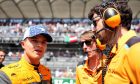 Lando Norris (GBR) McLaren on the grid. 29.10.2023. Formula 1 World Championship, Rd 20, Mexican Grand Prix, Mexico City, Mexico, Race Day. - www.xpbimages.com, EMail: requests@xpbimages.com © Copyright: Bearne / XPB Images