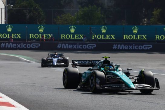 Fernando Alonso (ESP) Aston Martin F1 Team AMR23.
29.10.2023. Formula 1 World Championship, Rd 20, Mexican Grand Prix, Mexico City, Mexico, Race Day.
- www.xpbimages.com, EMail: requests@xpbimages.com © Copyright: Charniaux / XPB Images