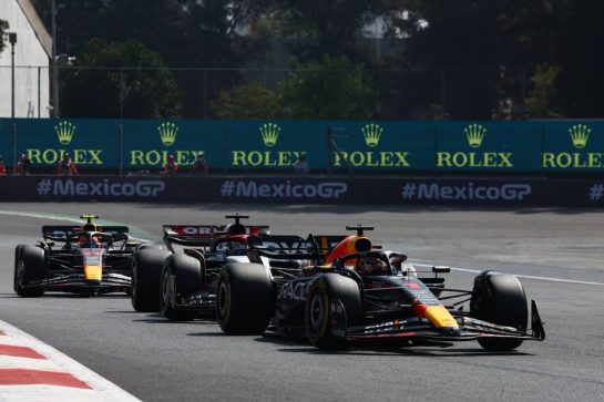 Max Verstappen (NLD) Red Bull Racing RB19.
29.10.2023. Formula 1 World Championship, Rd 20, Mexican Grand Prix, Mexico City, Mexico, Race Day.
- www.xpbimages.com, EMail: requests@xpbimages.com © Copyright: Charniaux / XPB Images