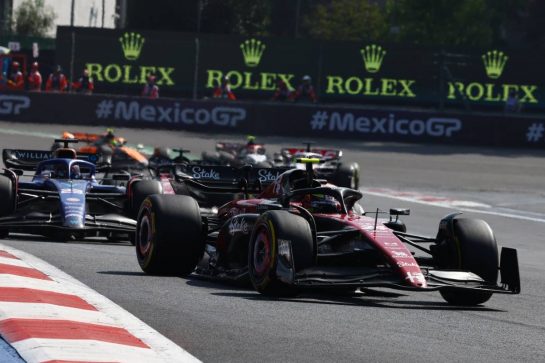 Zhou Guanyu (CHN) Alfa Romeo F1 Team C43.
29.10.2023. Formula 1 World Championship, Rd 20, Mexican Grand Prix, Mexico City, Mexico, Race Day.
- www.xpbimages.com, EMail: requests@xpbimages.com © Copyright: Charniaux / XPB Images