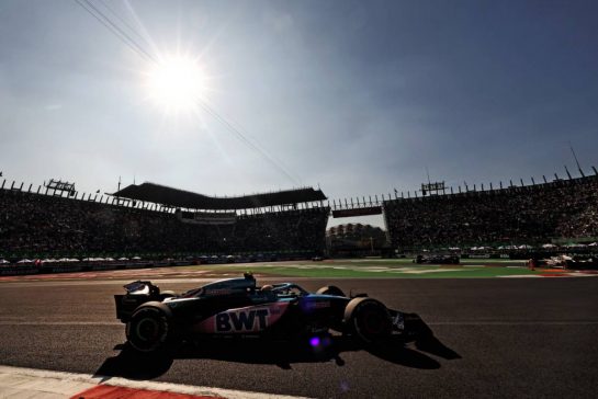 Pierre Gasly (FRA) Alpine F1 Team A523.
29.10.2023. Formula 1 World Championship, Rd 20, Mexican Grand Prix, Mexico City, Mexico, Race Day.
- www.xpbimages.com, EMail: requests@xpbimages.com © Copyright: Bearne / XPB Images