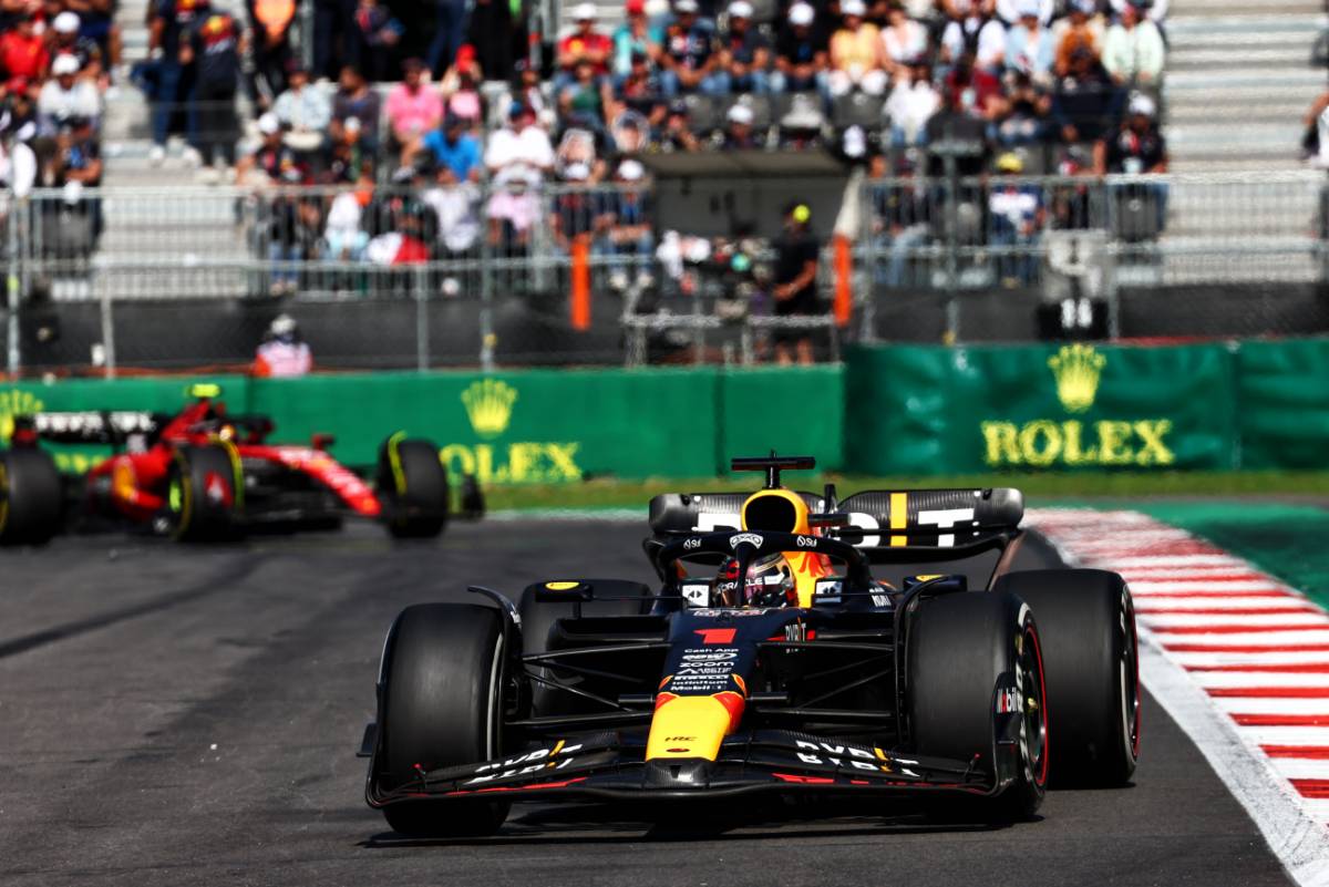 Max Verstappen (NLD) Red Bull Racing RB19. 29.10.2023. Formula 1 World Championship, Rd 20, Mexican Grand Prix, Mexico City, Mexico, Race Day. - www.xpbimages.com, EMail: requests@xpbimages.com © Copyright: Coates / XPB Images