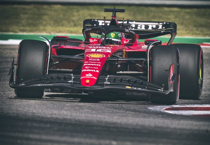 Charles Leclerc takes pole position from Verstappen while Checo Perez  reaches top 10