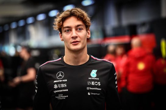 George Russell (GBR), Mercedes AMG F1 
02.11.2023. Formula 1 World Championship, Rd 21, Brazilian Grand Prix, Sao Paulo, Brazil, Preparation Day.
- www.xpbimages.com, EMail: requests@xpbimages.com © Copyright: Charniaux / XPB Images