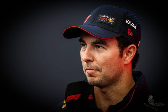 Sergio Perez (MEX), Red Bull Racing 
02.11.2023. Formula 1 World Championship, Rd 21, Brazilian Grand Prix, Sao Paulo, Brazil, Preparation Day.
- www.xpbimages.com, EMail: requests@xpbimages.com © Copyright: Charniaux / XPB Images