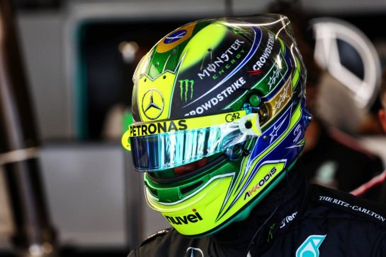 Lewis Hamilton (GBR) Mercedes AMG F1.
04.11.2023. Formula 1 World Championship, Rd 21, Brazilian Grand Prix, Sao Paulo, Brazil, Sprint Day.
- www.xpbimages.com, EMail: requests@xpbimages.com © Copyright: Batchelor / XPB Images