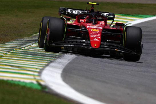 Carlos Sainz Jr (ESP) Ferrari SF-23.
04.11.2023. Formula 1 World Championship, Rd 21, Brazilian Grand Prix, Sao Paulo, Brazil, Sprint Day.
- www.xpbimages.com, EMail: requests@xpbimages.com © Copyright: Coates / XPB Images