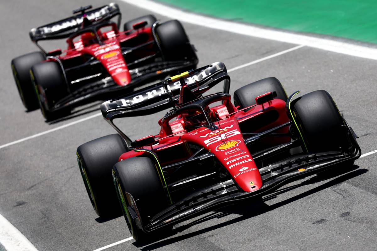 Sainz: Catching Red Bull 'has to be Ferrari's realistic aim