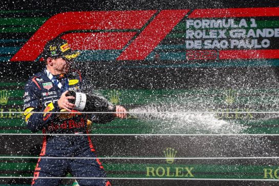 Max Verstappen (NLD), Red Bull Racing 
05.11.2023. Formula 1 World Championship, Rd 21, Brazilian Grand Prix, Sao Paulo, Brazil, Race Day.
- www.xpbimages.com, EMail: requests@xpbimages.com © Copyright: Charniaux / XPB Images