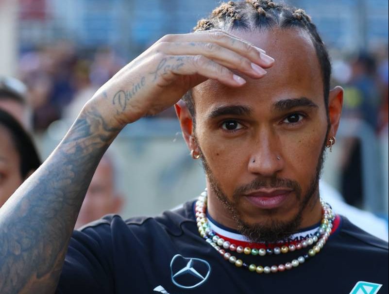 Lewis Hamilton (GBR) Mercedes AMG F1. 05.11.2023. Formula 1 World Championship, Rd 21, Brazilian Grand Prix, Sao Paulo, Brazil, Race Day. - www.xpbimages.com, EMail: requests@xpbimages.com © Copyright: XPB Images