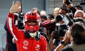 Ferrari's Leclerc romps to pole for inaugural Las Vegas GP