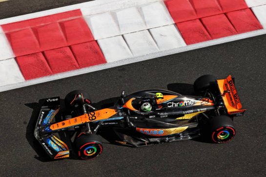 Pato O'Ward (MEX) McLaren MCL60 Test Driver.
24.11.2023. Formula 1 World Championship, Rd 23, Abu Dhabi Grand Prix, Yas Marina Circuit, Abu Dhabi, Practice Day.
- www.xpbimages.com, EMail: requests@xpbimages.com © Copyright: Moy / XPB Images