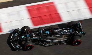 Russell excited after 'relatively positive' day for Mercedes