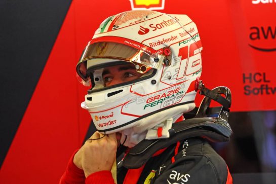 Charles Leclerc (MON) Ferrari.
24.11.2023. Formula 1 World Championship, Rd 23, Abu Dhabi Grand Prix, Yas Marina Circuit, Abu Dhabi, Practice Day.
- www.xpbimages.com, EMail: requests@xpbimages.com © Copyright: Batchelor / XPB Images