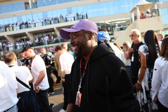 will.i.am (USA) Black Eyed Peas on the grid.
26.11.2023. Formula 1 World Championship, Rd 23, Abu Dhabi Grand Prix, Yas Marina Circuit, Abu Dhabi, Race Day.
- www.xpbimages.com, EMail: requests@xpbimages.com © Copyright: Batchelor / XPB Images
