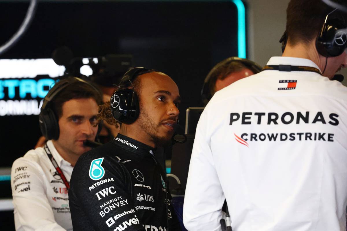 Lewis Hamilton (GBR) Mercedes AMG F1. 26.11.2023. Formula 1 World Championship, Rd 23, Abu Dhabi Grand Prix, Yas Marina Circuit, Abu Dhabi, Race Day. - www.xpbimages.com, EMail: requests@xpbimages.com © Copyright: Coates / XPB Images