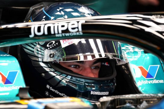 Lance Stroll (CDN) Aston Martin F1 Team AMR23.
28.11.2023. Formula 1 Testing, Yas Marina Circuit, Abu Dhabi, Tuesday.
- www.xpbimages.com, EMail: requests@xpbimages.com © Copyright: Moy / XPB Images