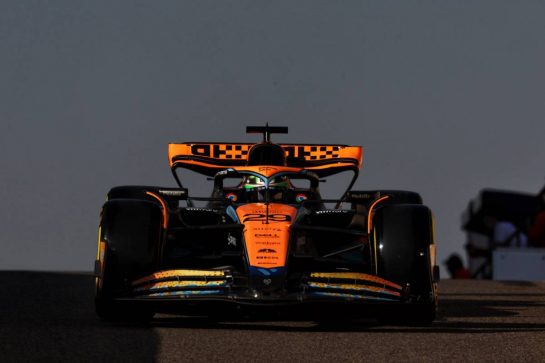 Pato O'Ward (MEX) McLaren MCL60 Test Driver.
28.11.2023. Formula 1 Testing, Yas Marina Circuit, Abu Dhabi, Tuesday.
- www.xpbimages.com, EMail: requests@xpbimages.com © Copyright: Moy / XPB Images