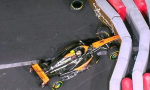 Norris: Vegas crash caused by ‘combination of things’, not track