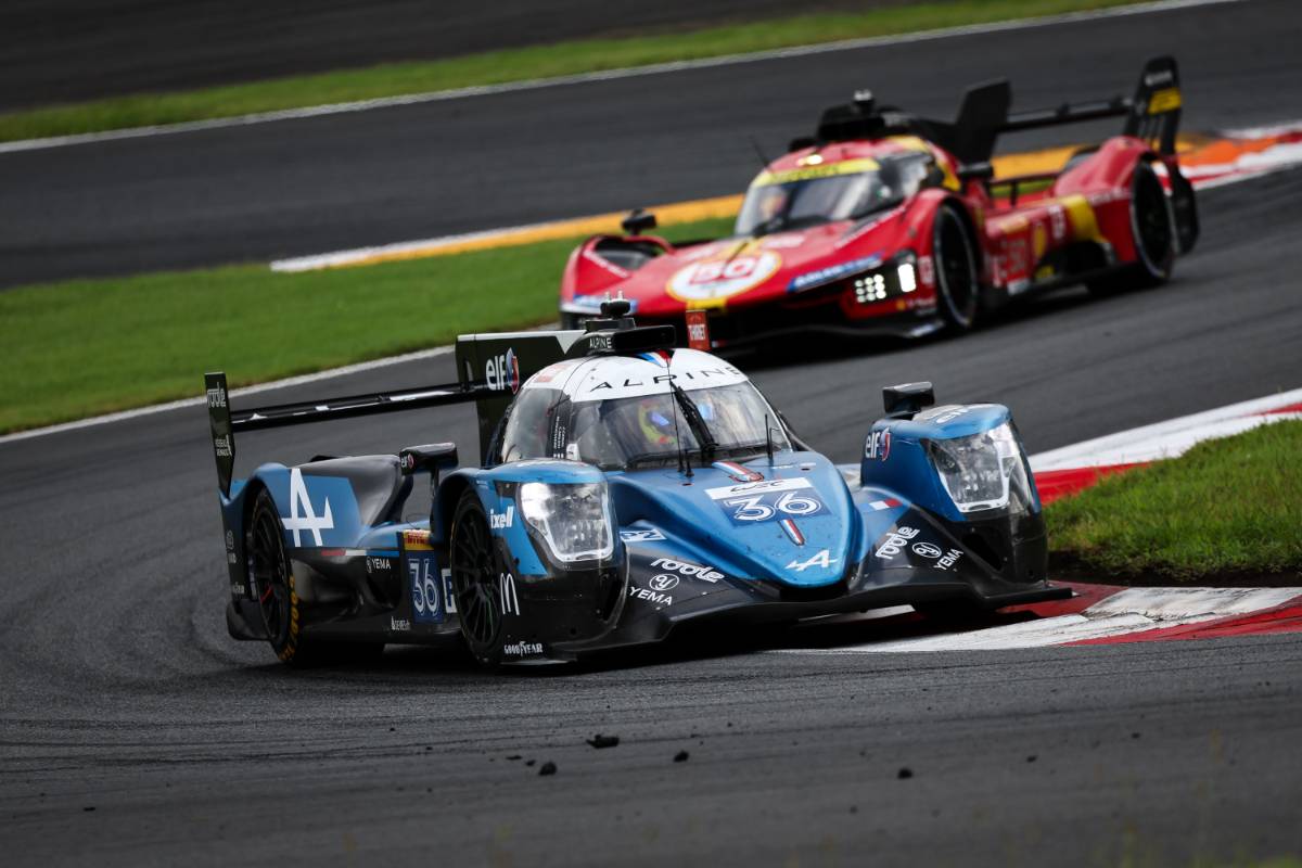 Mathieu Vaxiviere (FRA) / Julien Canel (FRA) / Charles Milesi (FRA) #36 Alpine Elf Team Oreca 07 - Gibson. 10.09.2023. FIA World Endurance Championship, Round 6, Six Hours of Fuji, Fuji, Japan, Sunday. - www.xpbimages.com, EMail: requests@xpbimages.com © Copyright: Moy / XPB Images