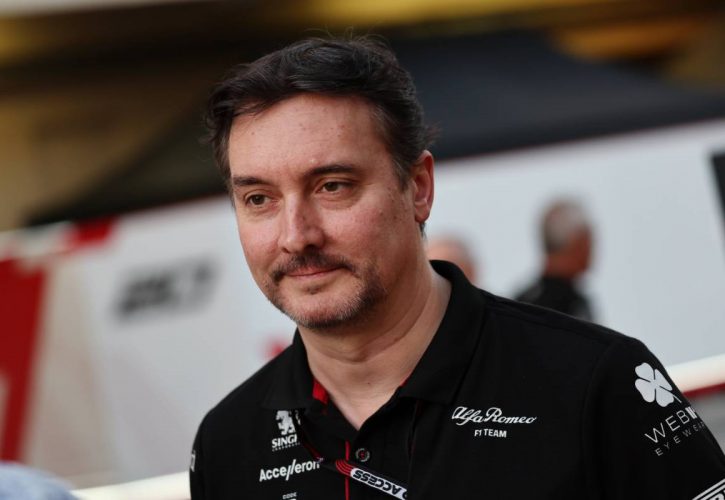 James Key (GBR) Alfa Romeo F1 Team Technical Director. 23.11.2023. Formula 1 World Championship, Rd 23, Abu Dhabi Grand Prix, Yas Marina Circuit, Abu Dhabi, Preparation Day. - www.xpbimages.com, EMail: requests@xpbimages.com © Copyright: Moy / XPB Images