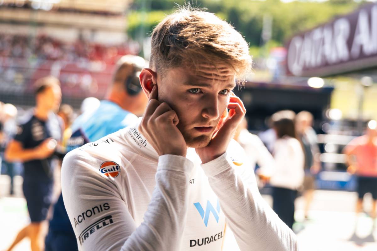 Logan Sargeant (USA) Williams Racing. 22.07.2023. Formula 1 World Championship, Rd 12, Hungarian Grand Prix, Budapest, Hungary, Qualifying Day. - www.xpbimages.com, EMail: requests@xpbimages.com © Copyright: Bearne / XPB Images