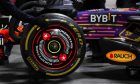 Red Bull Racing RB19 wheel. 16.11.2023. Formula 1 World Championship, Rd 22, Las Vegas Grand Prix, Las Vegas, Nevada, USA, Practice Day. - www.xpbimages.com, EMail: requests@xpbimages.com © Copyright: Staley / XPB Images