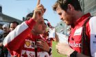 (L to R): Felipe Massa (BRA) Ferrari with Rob Smedley (GBR) Ferrari Race Engineer on the grid. 13.10.2013. Formula 1 World Championship, Rd 15, Japanese Grand Prix, Suzuka, Japan, Race Day. - www.xpbimages.com, EMail: requests@xpbimages.com - copy of publication required for printed pictures. Every used picture is fee-liable. © Copyright: Charniaux / XPB Images