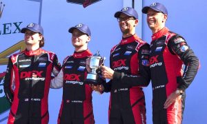 Button claims podium on Daytona 24 Hours debut