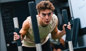 Chasing success: Russell unleashes the inner beast