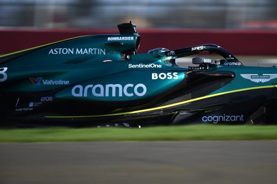 action, Silverstone Circuit, F12403a, F1, GP, Great Britain
Lance Stroll, Aston Martin AMR24