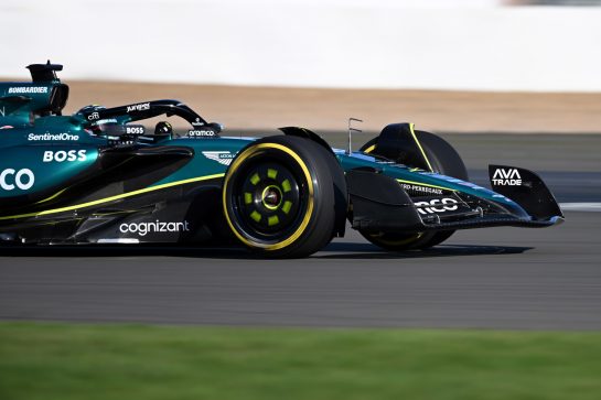 action, Silverstone Circuit, F12403a, F1, GP, Great Britain
Lance Stroll, Aston Martin AMR24