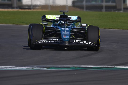 action, Silverstone Circuit, F12403a, F1, GP, Great Britain
Lance Stroll, Aston Martin AMR24