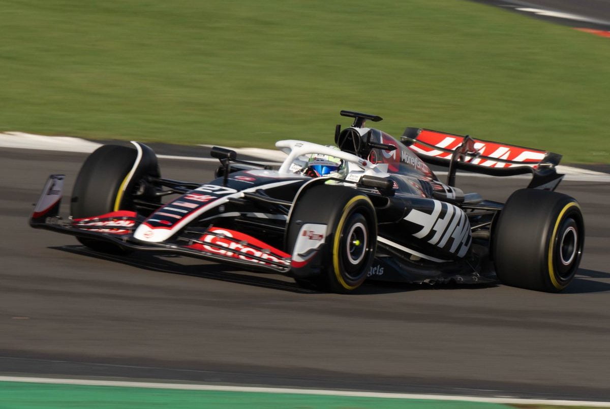 Haas VF-24 - Silverstone shakedown - February 2024 - © Haas F1 Team