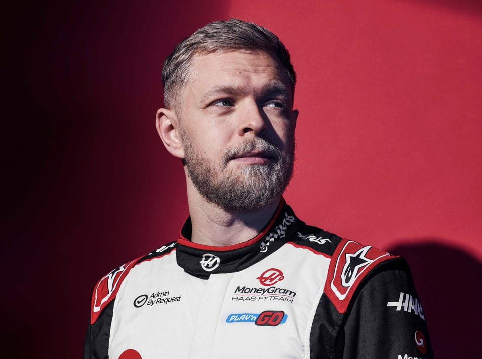 Kevin Magnussen - Haas livery launch - February 2024 - © Haas F1 Team