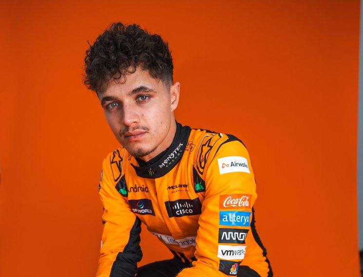 Lando Norris - McLaren launch event 2024 © McLaren