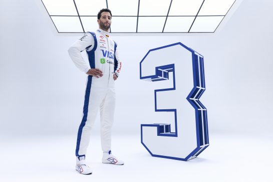 Daniel Ricciardo seen at the car launch at Visa Cash App RB, 2024 // Will Cornelius / Content Pool // SI202402080200 // Usage for editorial use only //