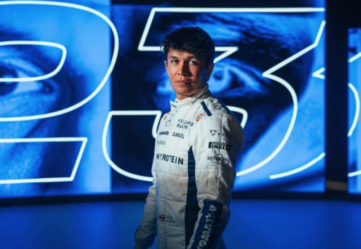 Alex Albon (THA) Williams Racing FW46 Formula 1 World Championship, Season Launch Studio Shoot, 5th February 2024, Grove, Wantage, England &copy, Williams Racing