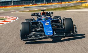 Williams FW46 breaks cover in Bahrain shakedown