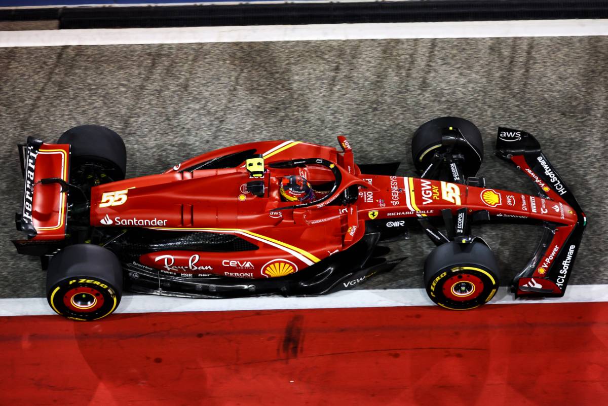Carlos Sainz Jr (ESP) Ferrari SF-24. 21.02.2024. Formula 1 Testing, Sakhir, Bahrain, Day One. - www.xpbimages.com, EMail: requests@xpbimages.com © Copyright: Coates / XPB Images