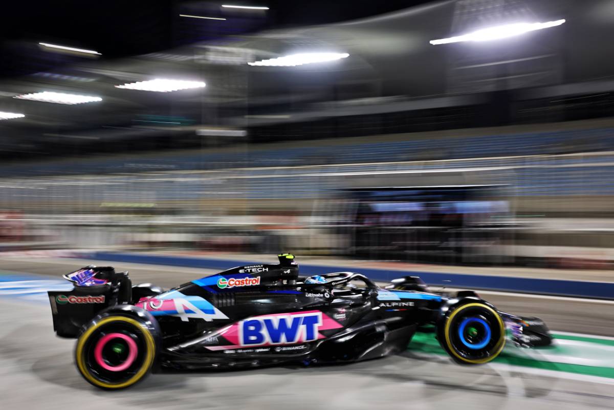 Pierre Gasly (FRA) Alpine F1 Team A524 leaves the pits. 21.02.2024. Formula 1 Testing, Sakhir, Bahrain, Day One. - www.xpbimages.com, EMail: requests@xpbimages.com © Copyright: Moy / XPB Images