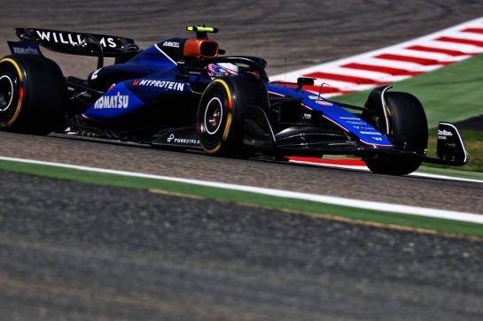 Logan Sargeant (USA) Williams Racing FW46.
22.02.2024. Formula 1 Testing, Sakhir, Bahrain, Day Two.
- www.xpbimages.com, EMail: requests@xpbimages.com © Copyright: Charniaux / XPB Images