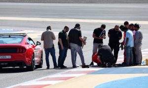 Bahrain morning session red flagged by repeat drain cover issue