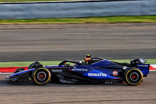 Logan Sargeant (USA) Williams Racing FW46.
22.02.2024. Formula 1 Testing, Sakhir, Bahrain, Day Two.
- www.xpbimages.com, EMail: requests@xpbimages.com © Copyright: Batchelor / XPB Images