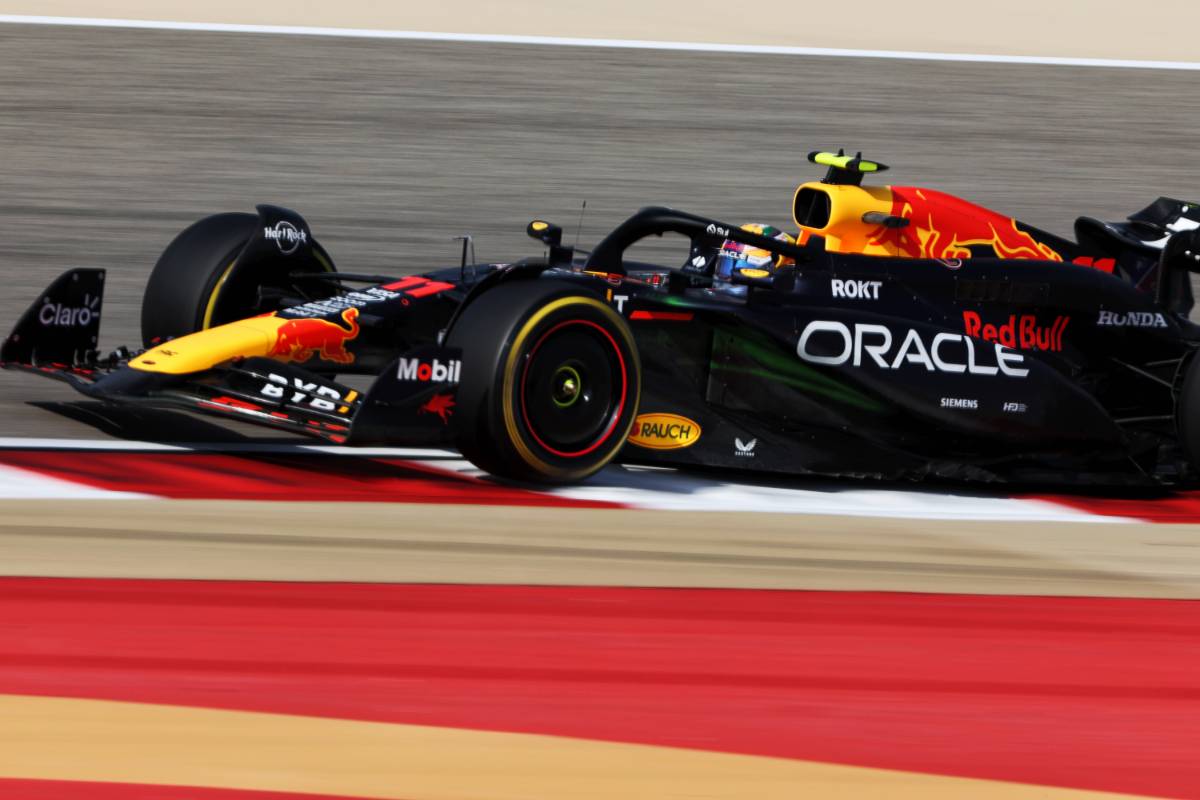 Sergio Perez (MEX) Red Bull Racing RB20. 23.02.2024. Formula 1 Testing, Sakhir, Bahrain, Day Three. - www.xpbimages.com, EMail: requests@xpbimages.com © Copyright: Bearne / XPB Images
