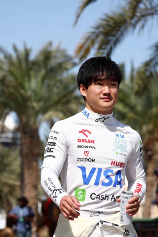 Yuki Tsunoda (JPN) RB.
28.02.2024. Formula 1 World Championship, Rd 1, Bahrain Grand Prix, Sakhir, Bahrain, Preparation Day.
 - www.xpbimages.com, EMail: requests@xpbimages.com © Copyright: Coates / XPB Images