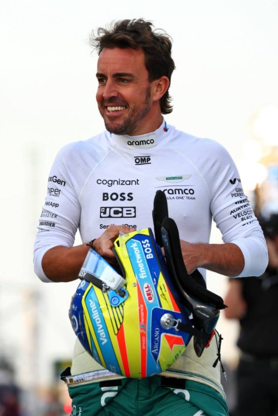 Fernando Alonso (ESP) Aston Martin F1 Team.
28.02.2024. Formula 1 World Championship, Rd 1, Bahrain Grand Prix, Sakhir, Bahrain, Preparation Day.
 - www.xpbimages.com, EMail: requests@xpbimages.com © Copyright: Coates / XPB Images