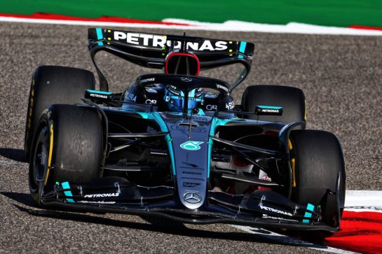 George Russell (GBR) Mercedes AMG F1 W15.
29.02.2024. Formula 1 World Championship, Rd 1, Bahrain Grand Prix, Sakhir, Bahrain, Practice Day
- www.xpbimages.com, EMail: requests@xpbimages.com © Copyright: Coates / XPB Images